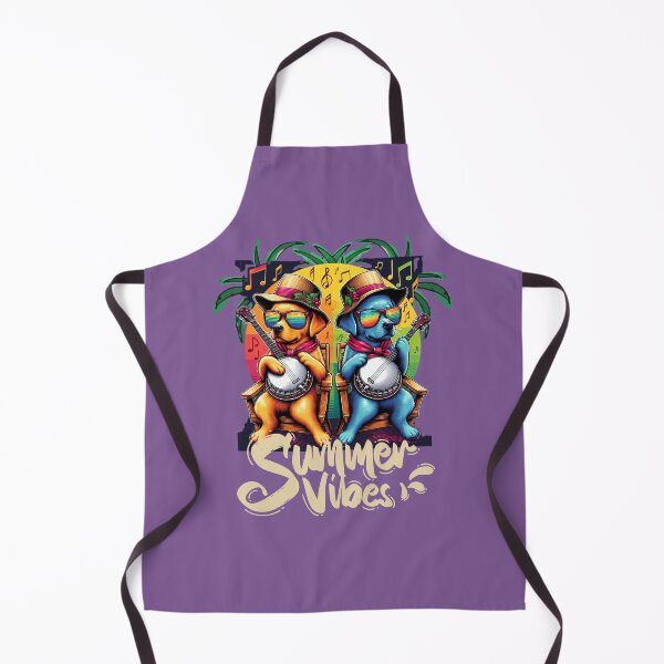 Item preview, Summer Vibes Labrador Retriever Whimsical Banjo Music designed and sold by Urban-Celt.