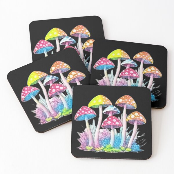 Item preview, Boho Neon Mushroom Grove Design designed and sold by TGAL2.