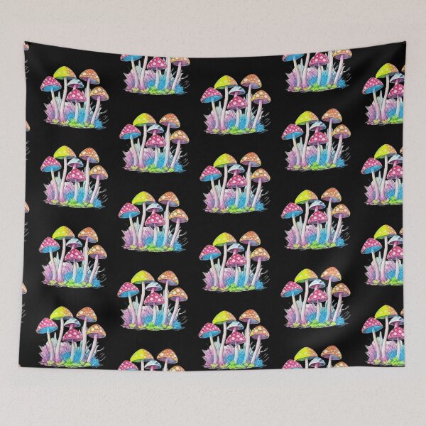 Item preview, Boho Neon Mushroom Grove Design designed and sold by TGAL2.