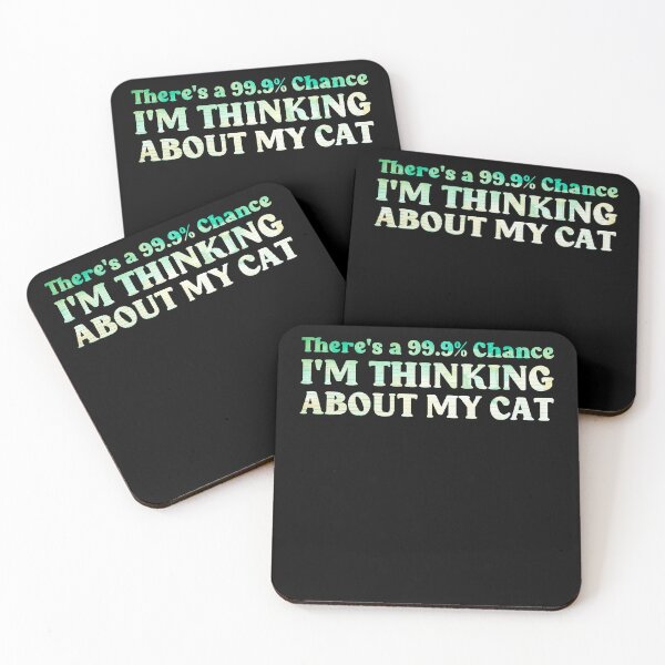 Item preview, Thinking About My Cat designed and sold by PetSafari.