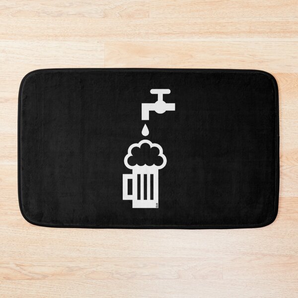 Item preview, Beer Mug With Tap (Keg Beer / Draft Beer / Draught Beer / White) designed and sold by MrFaulbaum.