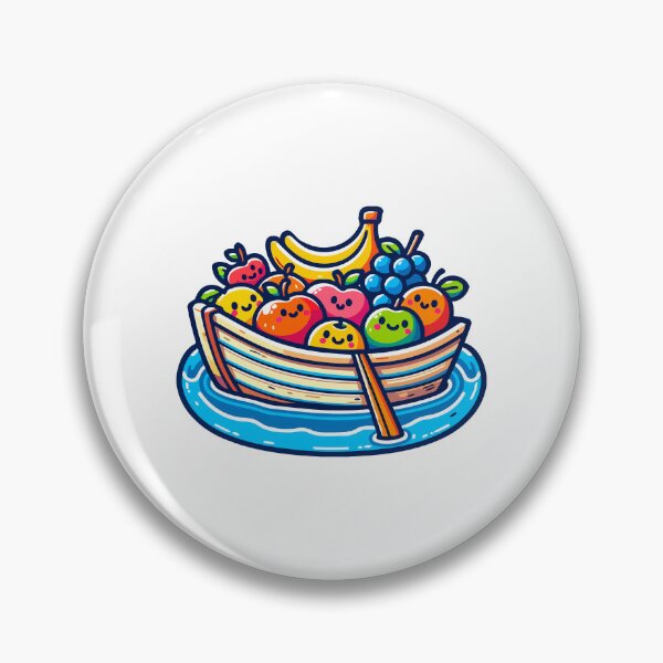 Item preview, Smiling Fruit Bowl Cartoon designed and sold by Akioos.