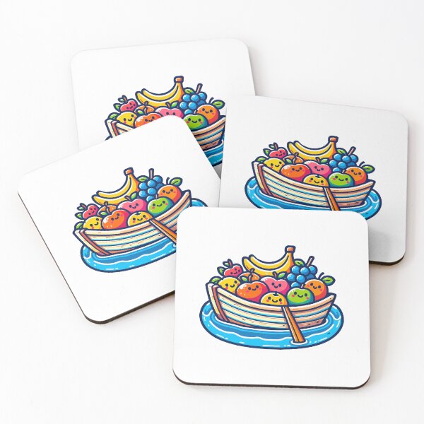 Item preview, Smiling Fruit Bowl Cartoon designed and sold by Akioos.