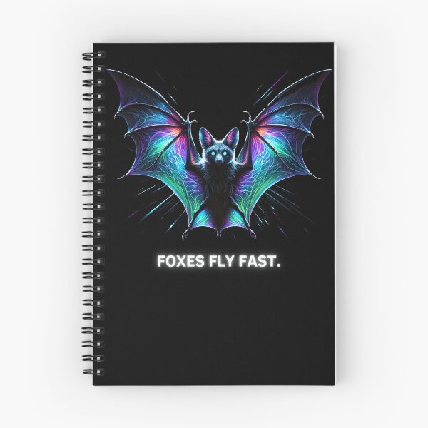 Item preview, Flying Fox Fancy Pteropus Foxes Fly Fast designed and sold by BreakerPascal.
