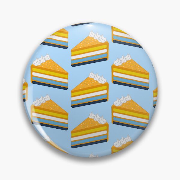 Item preview, Pattern of Delicious Slices of Aromantic Asexual Cake designed and sold by AroAxel.