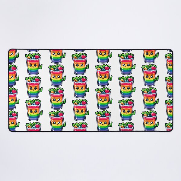 Item preview, Thumbs Up Rainbow Smoothie Cartoon designed and sold by Akioos.