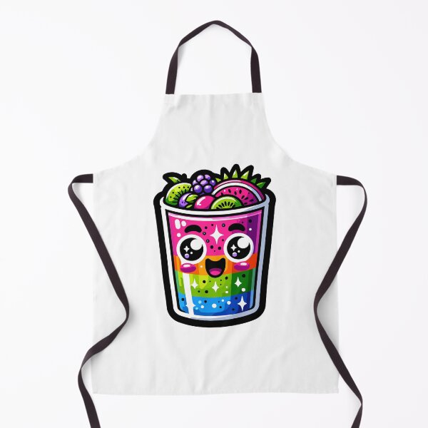 Item preview, Sparkling Rainbow Smoothie Cartoon designed and sold by Akioos.