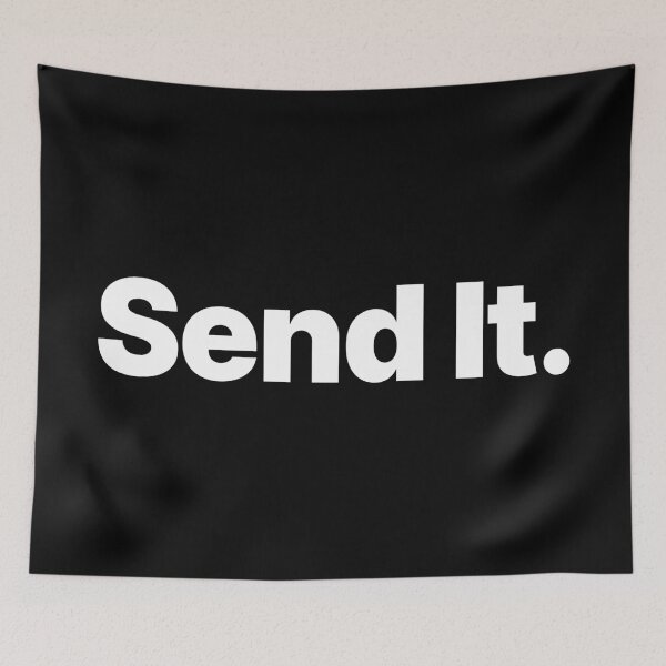 Item preview, Send It (White Text) designed and sold by STUDIO-72.