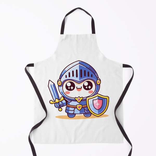 Item preview, Kawaii Knight in Shining Armor - Cute Chibi Warrior designed and sold by Akioos.