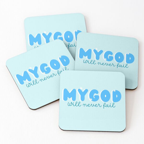 Item preview, My God Will Never Fail designed and sold by BodyOfCHRIST.