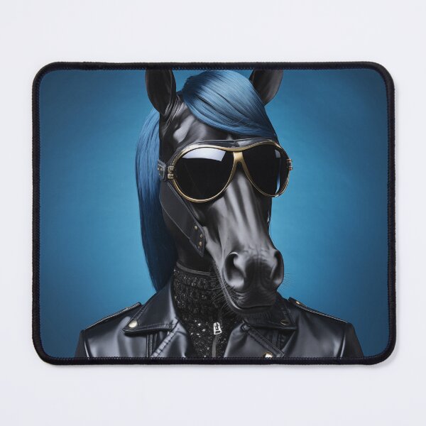 Item preview, Stylish Mare: Trotting in High Fashion - Funny Animal designed and sold by MonicaGoDesign.