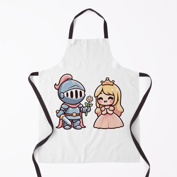 Item preview, Kawaii Knight and Princess - Adorable Medieval Love designed and sold by Akioos.