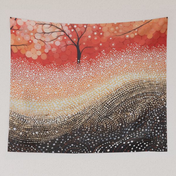 Item preview, Aboriginal Inspired Dot Art - Wind Of Nature designed and sold by GrinGalore.