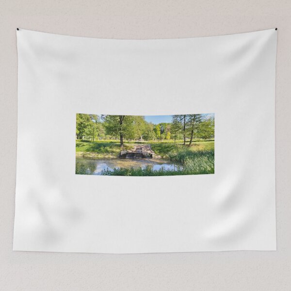 Item preview, Spring scenery in park designed and sold by lusiakotowska.