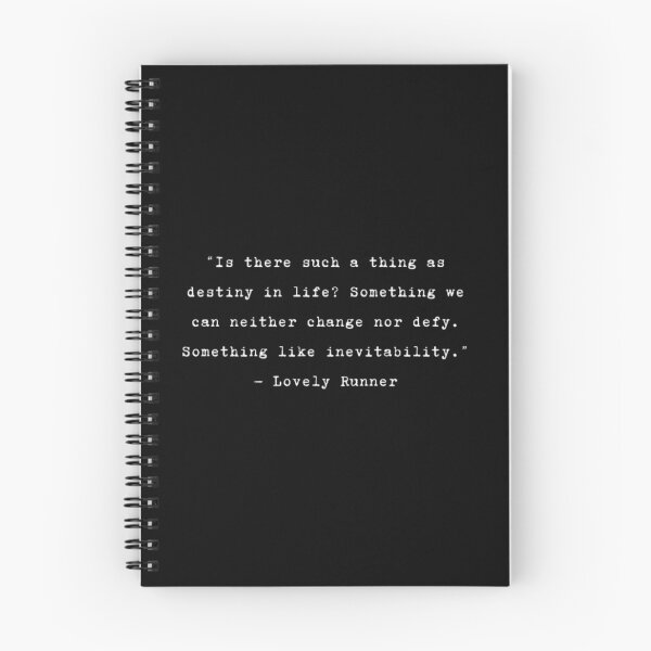 Item preview, Lovely Runner Korean Drama Quote designed and sold by ArtRaftPro.