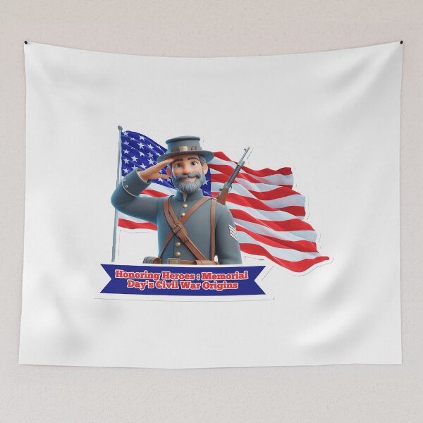 Item preview, Honoring Heroes: Memorial Day's Civil War Origins designed and sold by myfigaidea.