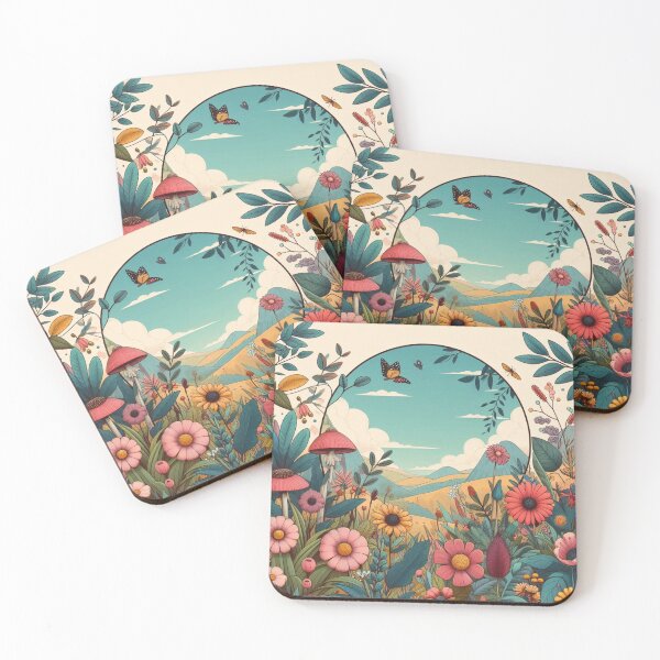 Item preview, A bright day with cute flowers designed and sold by Silbays.