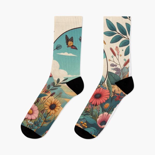 Item preview, A bright day with cute flowers designed and sold by Silbays.