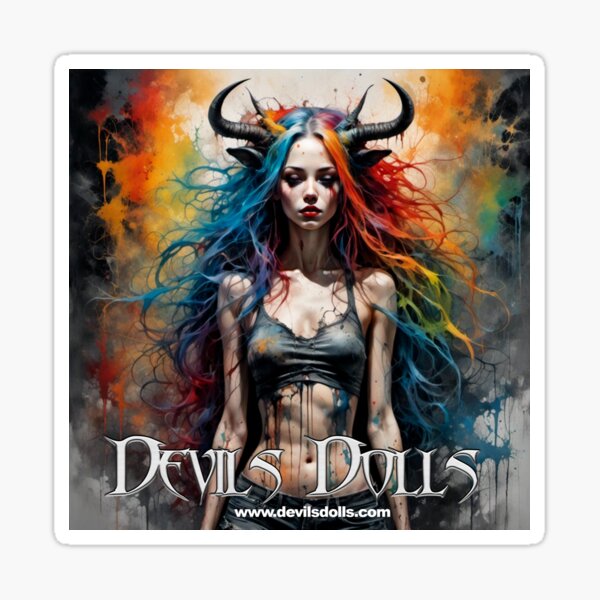 Item preview, Devils Dolls - Painting babe design - 023 designed and sold by bravomodels.