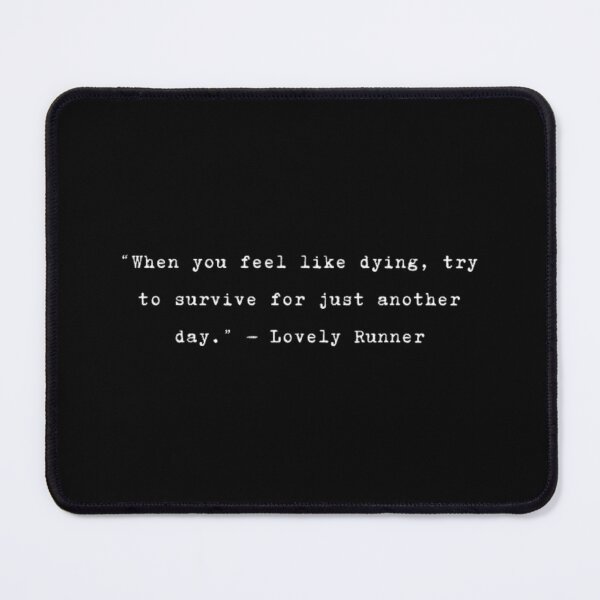 Item preview, Lovely Runner Korean Drama Quote designed and sold by ArtRaftPro.