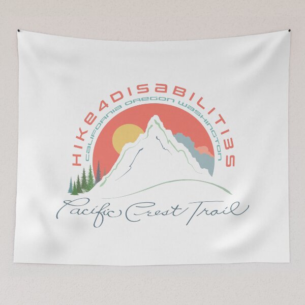 Item preview, Hike 4 Disabiliti3s Pacific Crest Trail designed and sold by T1G3RL1LY.