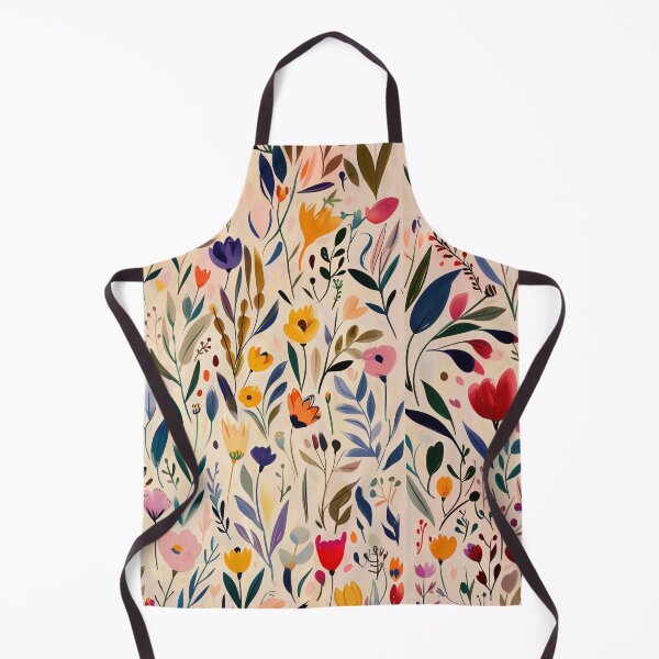 Item preview, Copy of Colorful Spring Flower Meadow - Lively Botanical Art designed and sold by my-moody-place.
