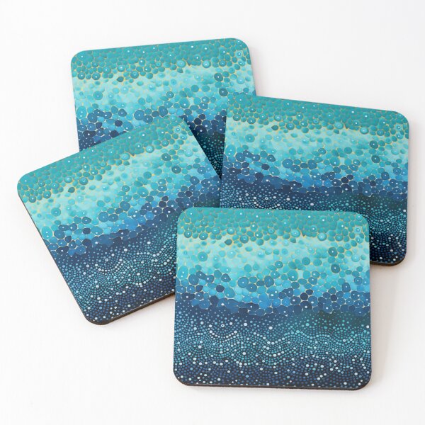 Item preview, Aboriginal Inspired Dot Art - On The Beach designed and sold by GrinGalore.