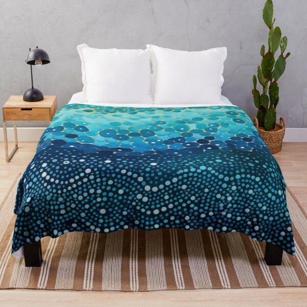 Item preview, Aboriginal Inspired Dot Art - On The Beach designed and sold by GrinGalore.