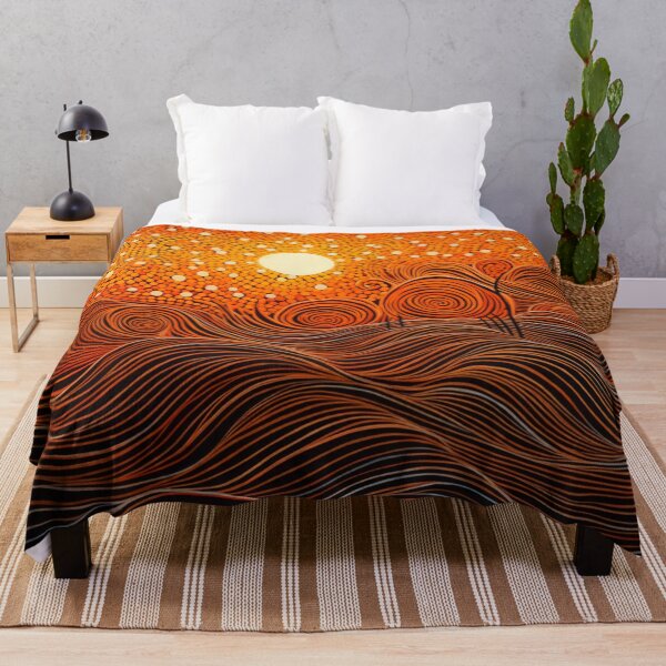 Item preview, Aboriginal Inspired Dot Art - Solar Earth designed and sold by GrinGalore.