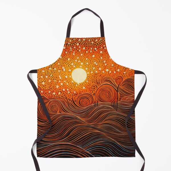 Item preview, Aboriginal Inspired Dot Art - Solar Earth designed and sold by GrinGalore.