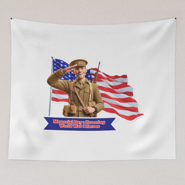 Item preview, Memorial Day: Honoring World War 1 Heroes designed and sold by myfigaidea.