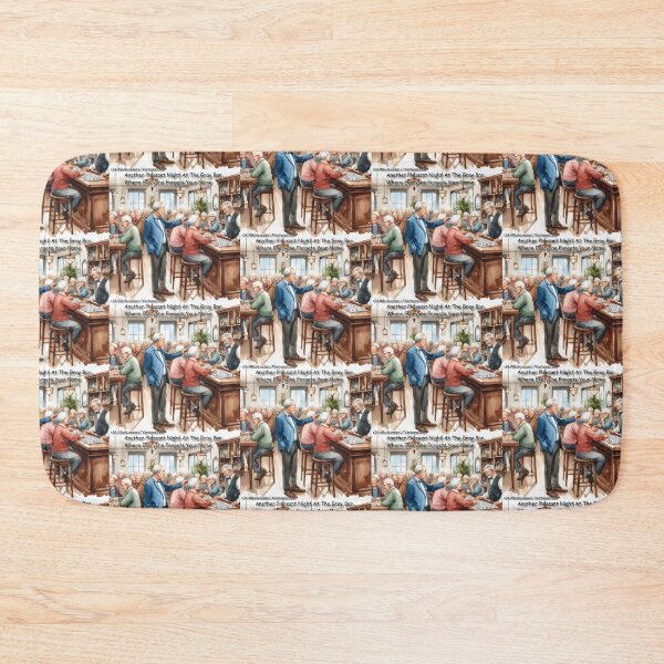 Item preview, Gray Bar - Where Everyone Forgets Your Name designed and sold by Rick London Gifts.