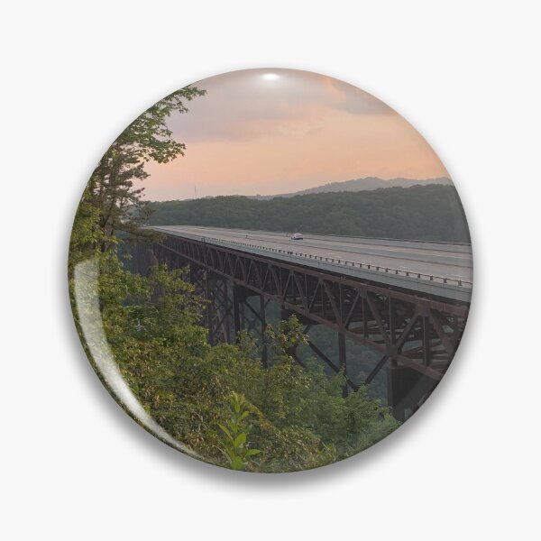 Item preview, New River Gorge at Twighlight designed and sold by TabethaMorgan.