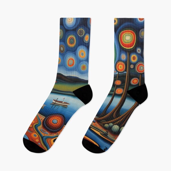 Item preview, Stars over the river designed and sold by George Hutton Hunter.