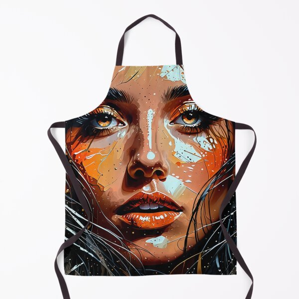 Item preview, Beautiful Girl: Moody Acrylic Representation designed and sold by Jr-Mensagens.