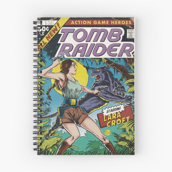 Item preview, "Tomb Raiding" Comic Book Cover Fan Art designed and sold by MarkScicluna.
