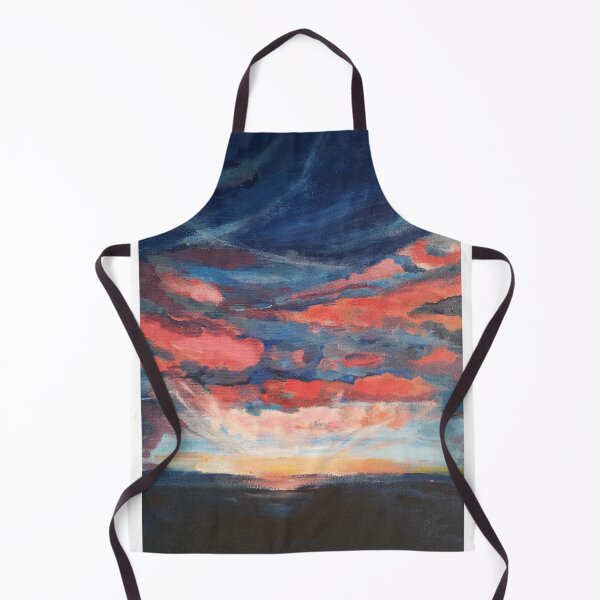 Item preview, Sunset, seascape, Indigo coral navy designed and sold by Myartspace.