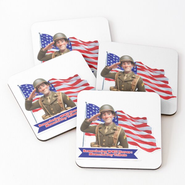 Item preview, Remembering WWII Heroes: Memorial Day Tribute designed and sold by myfigaidea.