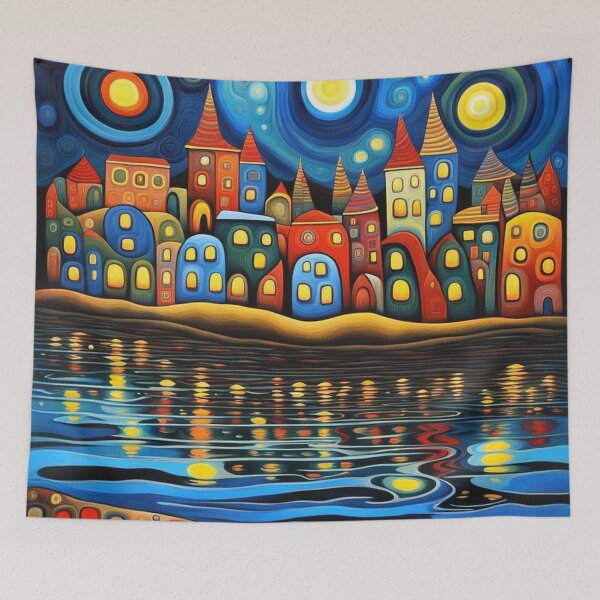 Item preview, The River Reflects designed and sold by George Hutton Hunter.