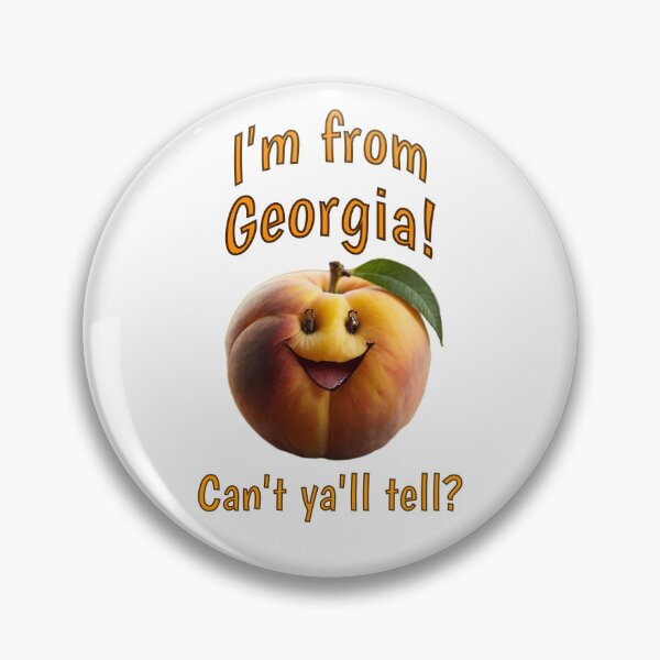 Item preview, The Georgia Peach Ya'll. designed and sold by nyathiwa.