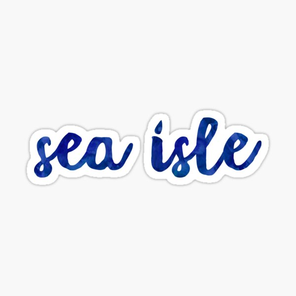 Sea Isle Stickers for Sale Redbubble pic