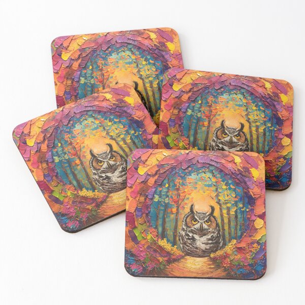 Item preview, Colorful Forest Watcher designed and sold by unimuse.
