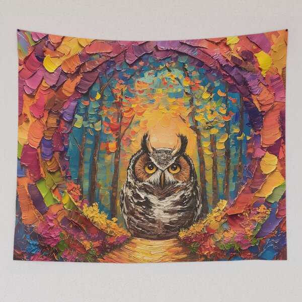 Item preview, Colorful Forest Watcher designed and sold by unimuse.
