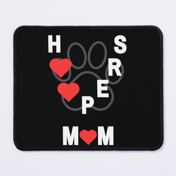 Item preview, Dog Hoopers MOM - Hoopers, with hearts, designed and sold by LBKdesigns.