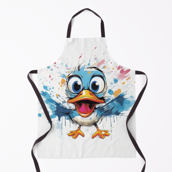 Item preview, Blue Splat Duck designed and sold by Line Designs By Duck.