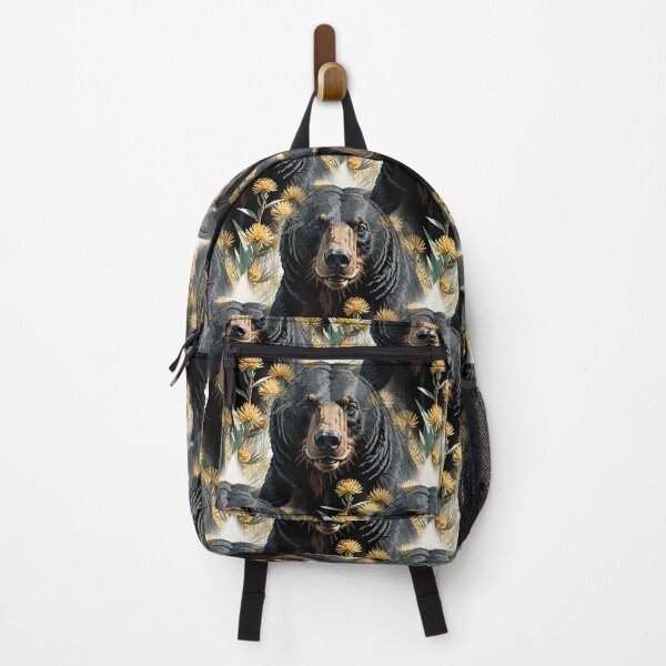 Item preview, Bear Surrounded By Yucca flower New Mexico State Pattern 3 designed and sold by taiche.