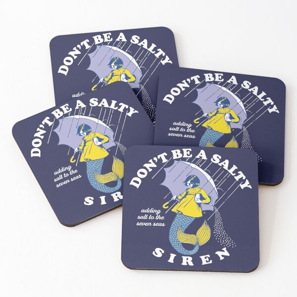 Item preview, Don't Be A Salty Siren Dks designed and sold by Alema Art.