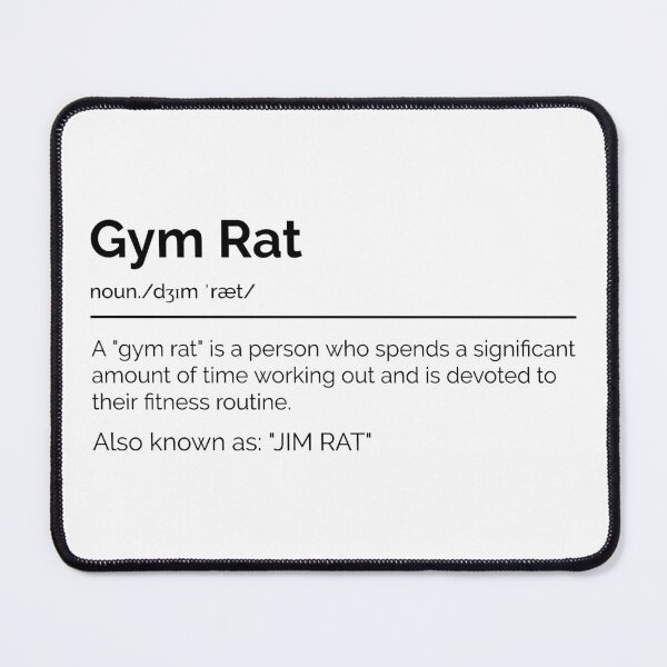 Item preview, Gym Rat designed and sold by ConsiTee.