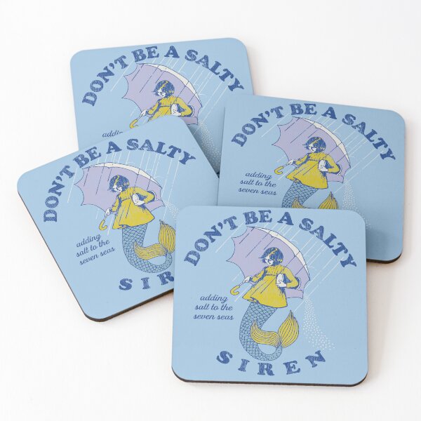 Item preview, Don't Be A Salty Siren Worn Lts designed and sold by Alema Art.