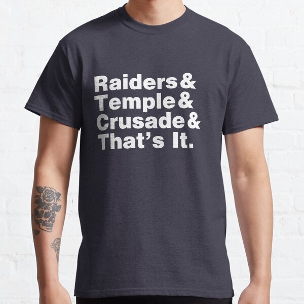 Helvetica Indiana Jones Classic T-Shirt
